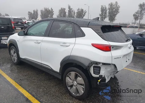 2019 Hyundai Kona Ev Sel from USA, damaged, VIN KM8K23AG7KU035996